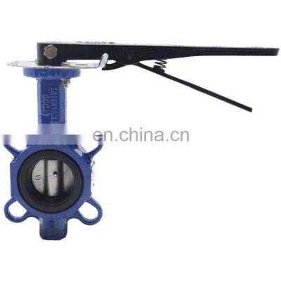 Bundor EPDM seat for Water High quality 2 Inch DN50 Wafer Rubber Seat Butterfly Valve