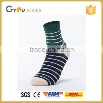 Haining custom classical stripe jacquard cotton socks,men socks for wholesale,mens socks high quality