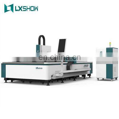 2021 LXSHOW 500w 1000w 1500w 2000w 3000W 4000w sheet metal fiber laser cutting machine manufacturer