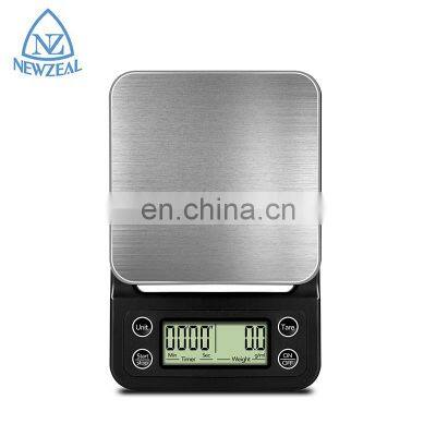 Good Quality 3Kg Economic Balance High Accuracy Kitchen Coffee Scale 3Kg 0.1G Electronic Balance Scale photo-2