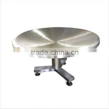 Concave surface rotary collecting table