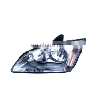 Auto Head Lamp Halogen Headlight For Ford Focus 2005-2006 Car Auto Lamp 5 Line E-Mark Approved