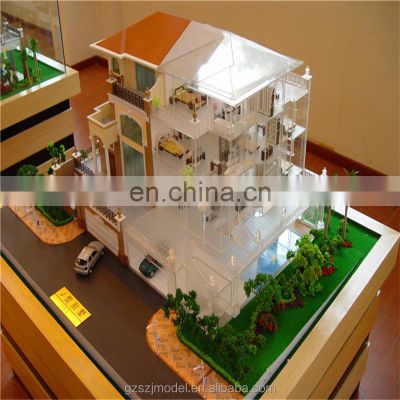 Interior design model with house 3d model in high quality ,scale model kit