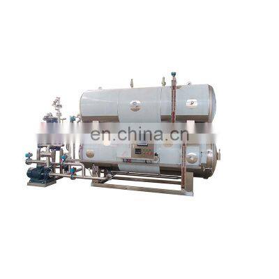 Water spray double door autoclave sterilizer retort machine