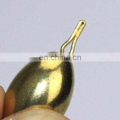 Amazon Multiple Sizes Upside Down Fishing Bait Copper Pendant 1.8g 3.5g 5g 7g 10g Copper Sinker Fishing Tackle photo-2