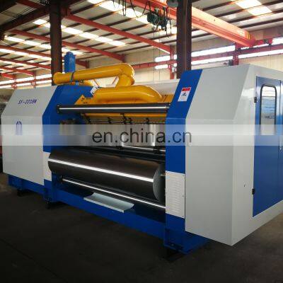Automatic Single Facer 2 Ply Corrugated Paperboard Production Line Single Facer Machine photo-4