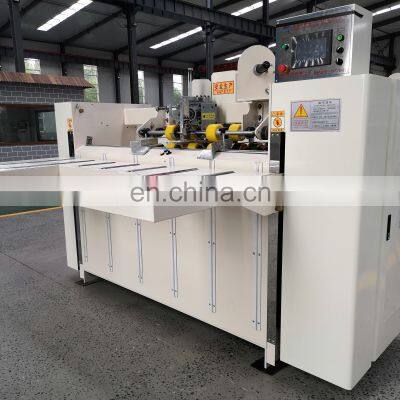 Facrtory Prices Semi Automatic Two Piece Single Nail Box Stitching Machine photo-5