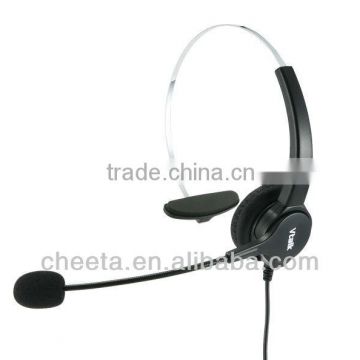 telephone handset for call center