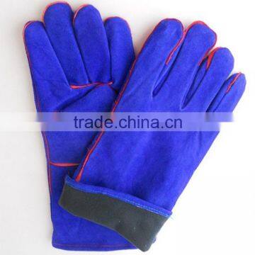 Full palm welder's winter glove with full lining