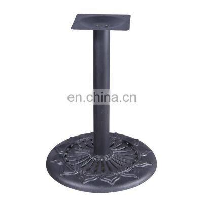 Steel Table Base Glass Furniture Restaurant Metal Tulip Crank Coffee Industrial Wrought Dining Base for Table Round Marble