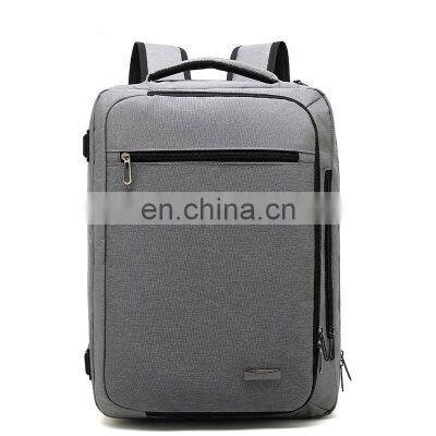 OEM Multi-functional Urban Anti theft 3 compartment Ballistic Nylon Executive USB laptop bag backpack