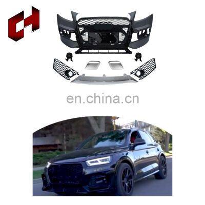 CH Good Price Car Parts Accessories Exhaust Tips Front Lip Led Headlight Body Parts For Audi Q5 2013-2017 To Rsq5