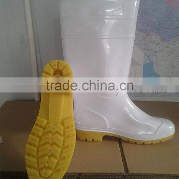 popular white rubber food industry shoes