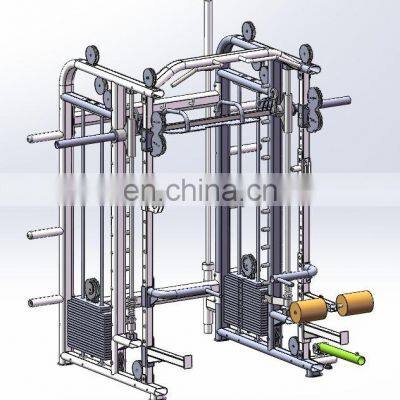 Multi Function Smith Machine ASJ-A094/Fitness Equipment/gym Equipment Commercial photo-2