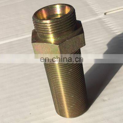 Hydraulic Fitting Pipe Thread Connecting Straight Pipe Fitting High Quality OEM ODM Adapter