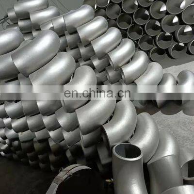 304l 90 Degrees 3 Inch Exhaust Stainless Steel Pipe Fittings Elbow