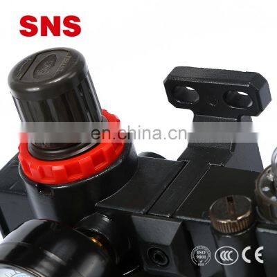 SNS Pneumatic AFC/BFC Series F.R.L Combination Air Source Treatment Unit Filter Regulator Lubricator photo-5