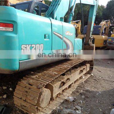 Original condition sk200 sk200-8 kobelco excavator with breaker line