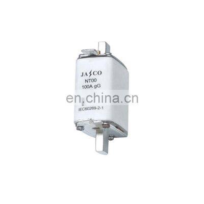 Used in factories where electricity is used nh knife fuse base ceramic fuses 690V rated  current 25-32A NT00 Fuse ccmr