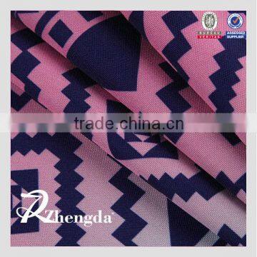 High Quality Polyester Printed Gradient Color Fabric