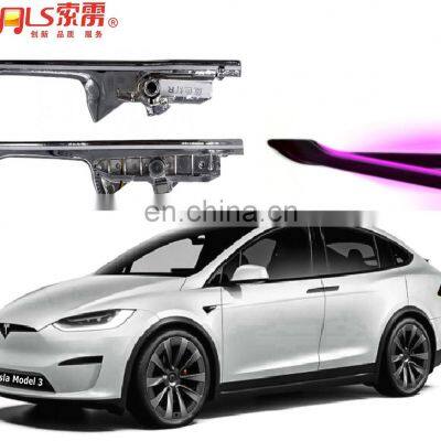 Factory Sonls Electric Door Handles Outside Gloss Concealed Automatic Door Handle For tesla model 3 Y