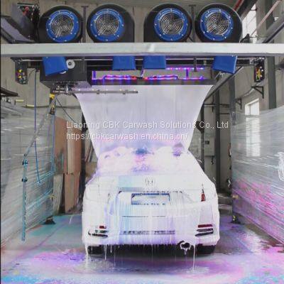 CBK 408 automatic car washing machinery for truck car wash sponge machinery with CE and ISO quality certification