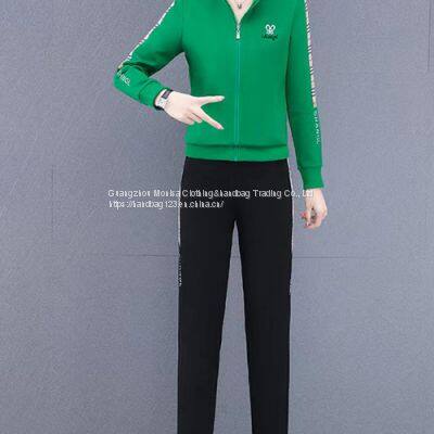 Casual Sportswear Suit Women's Spring And Autumn New Fashion Autumn Two-Piece Suit photo-5