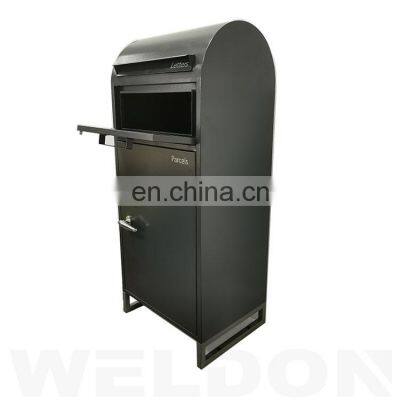 Parcel Box Metal Large Wall Mounted Parcel Drop Box For Package Parcel Delivery Box Outdoor