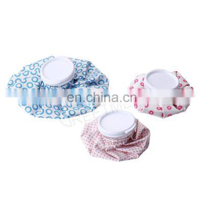 Greetmed Top quality good design reusable pvc gel print fabric medical ice bag