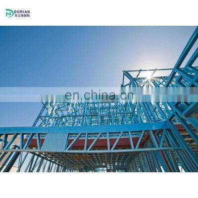 cnc gantry steel structure beam space frame steel structure roof building