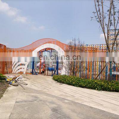 Kindergarten Playground Outdoor Play Set Custom Kids Stainless Steel Play Slide for Sale