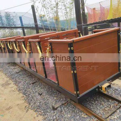Adult and Kids Game Amusement Park Rail Road Sightseeing Tourist Track Train Ride for Sale photo-4