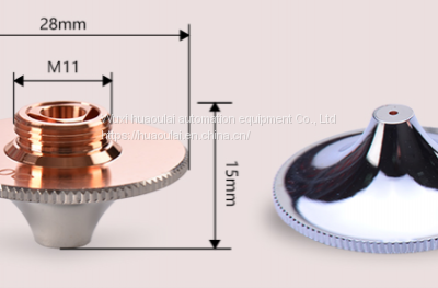 D28H15 High Speed Laser Cutter Nozzle for Precitec Cutting Head photo-4