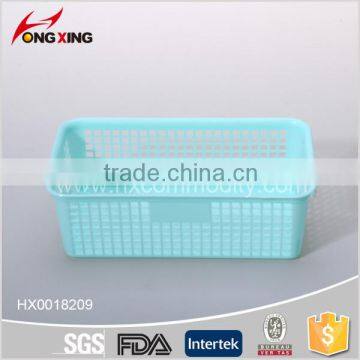 Retangular Plastic Kitchenware Vegetable Basket With Handles photo-2