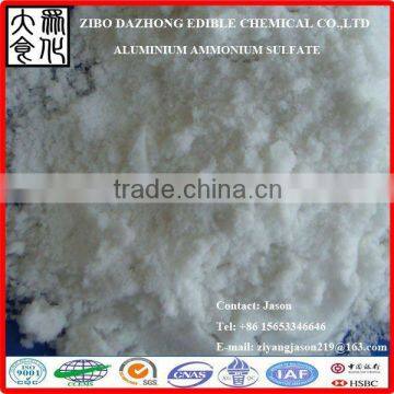 Food additive ammonium alum powder!!!high purifity99.7%!!!CAS No.:7784-25-0