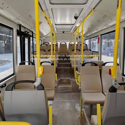 8.5m 21+1 Seats Pure Electric Automatic Passenger Bus Cost Inter Country Luxury Private Rhd Electric City Bus for Sale photo-5