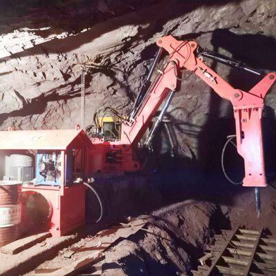 Pedestal Rock Breaker Boom System