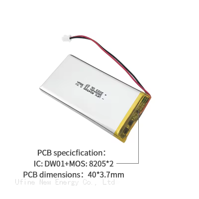 UFX 804585 3500mAh 3.7V Professional Polymer Lithium Ion Cell Manufacturer Produce Large Capacity Battery For Tablet PC photo-4