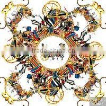 Digital Printing Cotton Silk Polyester Fabric photo-4