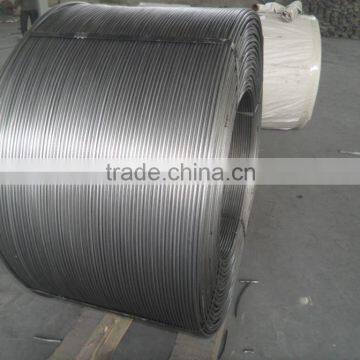 High quality low carbon CaFe Powder Filling Cored Wire China manufacturing