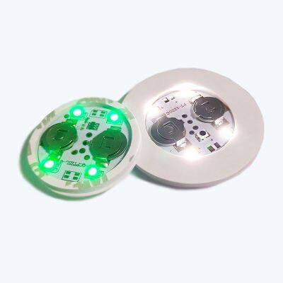 Christmas Lights Custom LOGO Bottle LED Sticker, Flashing Foam Sticker Wine Light up LED Coaster