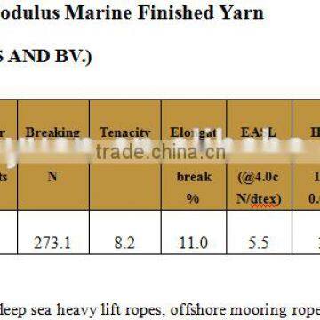 High Modulul Pet Fire Retardant Fdy Yarn photo-5