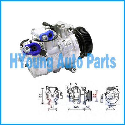 6SEU14C car air compressor for Audi A8/Q7 D3 4H0260805F  4E0260805BC 4E0260805AK 4E0260805AE 4E0260805AQ 4471906404 4471808463