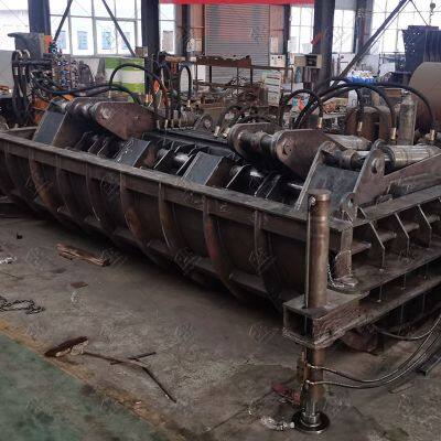 Vehicle Trailer-mounted Mobile Baling Machine Scrap Car Baler