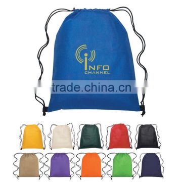 Custom high quality drawstring bag