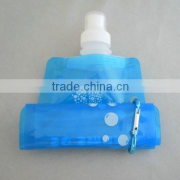 2015 plastic folding water bag hot sale foldable water bag portable water bag