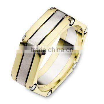 2016 New Design Stainless Steel New Gold Ring Models For Men