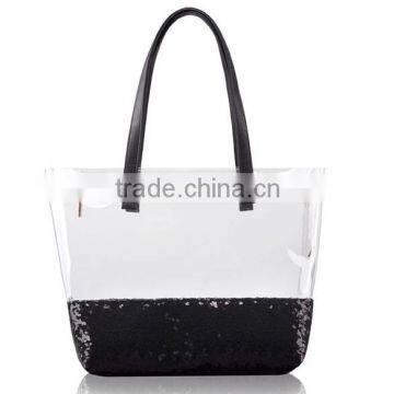 Ladies Transparent Handbag/pvc Tote Bag/pvc Waterproof Bag Quality Choice photo-3