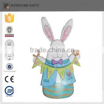 new style unique cute metal easter rabbit costume