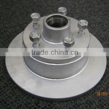 Galvanised brake disc factory